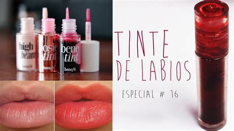 Los 10 mejores tintes de labios para un maquillaje fácil y natural.